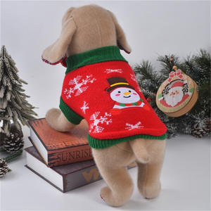 Suéteres para Mascotas de Invierno, Venta Caliente, para Halloween y Navidad, Tops Tejidos Cálidos para Gatos, Perros y Cachorros - Product Image 1