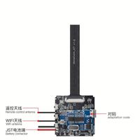 Caméra de sport 4Kwifi WFH/OLT HD PCBA avec télécommande, vision nocturne grand angle, photographie aérienne, webcam en direct, enregistreur