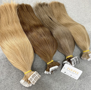 Cheveux vierges vietnamiens bruts en bande, 36 pouces, trame simple, lisses/ondulés, toutes couleurs - Product Image 4