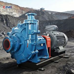 CDHB Horizontal 6 Inch Slurry Sludge <b>Pump</b> Electric Motor Wear Resistant Dredging <b>Pump</b> for Mining Tailings Transportation - Product Image 1