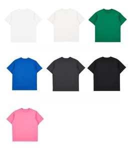 <span class=keywords><strong>T</strong></span>-<span class=keywords><strong>shirt</strong></span> da uomo in cotone 100% lavorato a maglia, tinta unita, alta qualità, per ordini all'ingrosso, personalizzabili con logo, produzione per il settore moda e streetwear. - Product Image 4