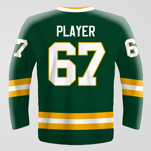 ऑम कस्टम आइस हॉकी जर्सी को सबलिमिटेड आइस हॉकी सूट - Product Image 6