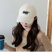 Gorra de Béisbol de Gran Circunferencia, Unisex, Estilo Coreano, Bordada, con Visera Ancha para Rostros Pequeños, 6 Paneles, Ajustable, para las Cuatro Estaciones
