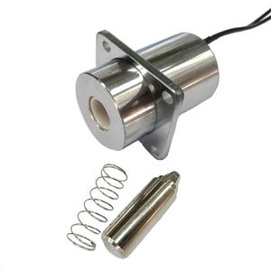 ผู้ผลิตโซลินอยด์แบบกำหนดเอง จัดหาโซลินอยด์แบบดึงชนิดเส้นตรง ระยะชัก 10 มม. ใช้ไฟ DC 12V 24V สำหรับแอคทูเอเตอร์ - Product Image 5