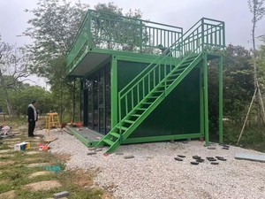 JHCE Casa Contenedor de Acero Expandible de 3 Dormitorios, Apartamento, Oficina Móvil, Proyecto de Edificio, <span class=keywords><strong>Bar</strong></span> Plegable de Almacenamiento con Panel Sándwich - Product Image 4