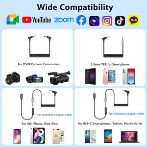 Saramonic Blink500T4 Micrófono de solapa Sistema de micrófono Lavalier inalámbrico de 4 canales para iPhone <span class=keywords><strong>Android</strong></span> Cámara Vlog YouTube Video - Product Image 3