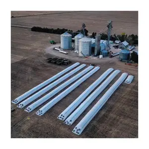 Precio de fábrica Diámetro 6.5FT X 200FT Bolsa de silo agrícola Almacenamiento de granos blancos