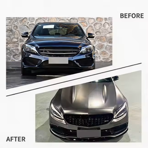 Kit de Carrocería Completo Auron para Mercedes Clase C W205 2015-2018, Juego Completo de Parachoques Delantero y Trasero, Faldones Laterales, Rejilla y Molduras - Product Image 5