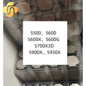 Processeurs de bureau de la série 5000 pour jeux/bureautique (R5 5500/<span class=keywords><strong>5600</strong></span>/5600X/5600G, R7 5700X3D, R9 5900X/5950X) - Product Image 1
