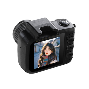 Caméra vidéo numérique blanche format doigt pour étudiant avec enregistreur audio X5 et écran de 1,3 pouce - Product Image 3