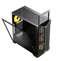 Boîtier populaire ordinateur mi-tour filtre à poussière magnétique ordinateur Installation rapide Atx Gaming Case Pc Case