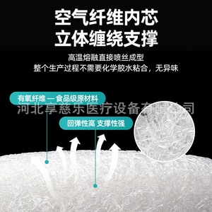 เบาะรองนั่งใยสังเคราะห์แบบกลวง รุ่น New Optimum 4D Air Fiber ระบายอากาศได้ดี ซักล้างได้ สำหรับรองรับกระดูกก้นกบและหลังส่วนล่าง เหมาะสำหรับเก้าอี้สำนักงาน - Product Image 4