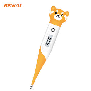 Thermomètre en forme de tête d'animal adorable pour enfants, design créatif de dessin animé, prix promotionnel en stock, prêt à être expédié - Product Image 5