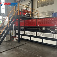 Línea de Extrusión de Láminas de Techo Corrugadas de PVC UPVC, Máquina de Fabricación de Tejas Onduladas, Equipo de Producción