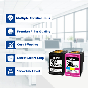 Cartouches d'Encre Jet d'Encre Couleur ShinColor 305xl 305 pour Imprimante <span class=keywords><strong>HP</strong></span> 305 HP305xl <span class=keywords><strong>HP</strong></span> Deskjet 2300 <span class=keywords><strong>2710</strong></span> 2700 4110 4120 2320 - Product Image 3