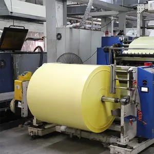 Halb glänzendes/beschichtetes mattes/gegossenes beschichtetes Papier Thermotransfer-Jumbo-Rollen Selbst klebende Aufkleber etikett Halbglanz-Papier-Jumbo-Rollen