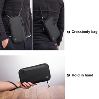 Dompet Paspor Keluarga Anti Maling RFID PU Fashion, Tahan Air, Organizer Dokumen Perjalanan, Tempat Kartu Kredit
