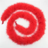 Boas en plumes de marabout de 2 mètres de long 10g 20g 30g 40g Boas en plumes de dinde douce et moelleuse pour le bricolage Costume dansant Halloween