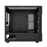 ALSEYE casing gaming pc USB 3.0, sarung hp komputer Tempered Glass Panel, mid tower