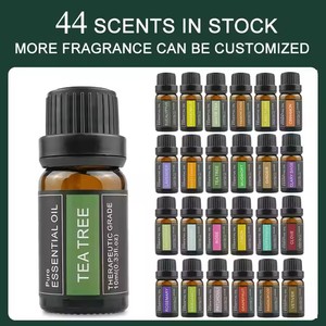Organic 100% Pure Therapeutic Grade Rose, Sweet Orange, White Tea, Green Tea Difusor de aceite esencial Set para aromaterapia - Product Image 6