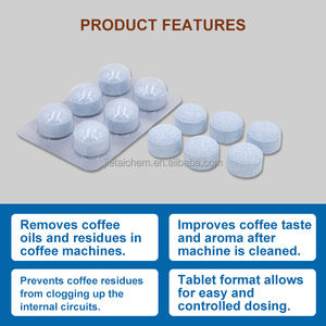 Tabletas de limpieza para máquinas de café 3,4g/tableta, compatibles con limpiador de cafeteras Jur * - Product Image 3