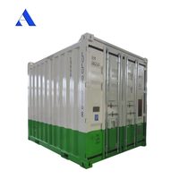 Conteneur Offshore Sec et Fermé de 10 Pieds en Acier Corten Certifié BV LV, Norme DNV 2.7-1 ISO 10855, Marque ACE