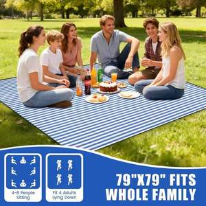 All Seasons Foldable Waterproof <b>Camping</b> Mat Custom Sand-Free Mat Beach <b>Blanket</b> Picnic Mat for Outdoor - Product Image 2
