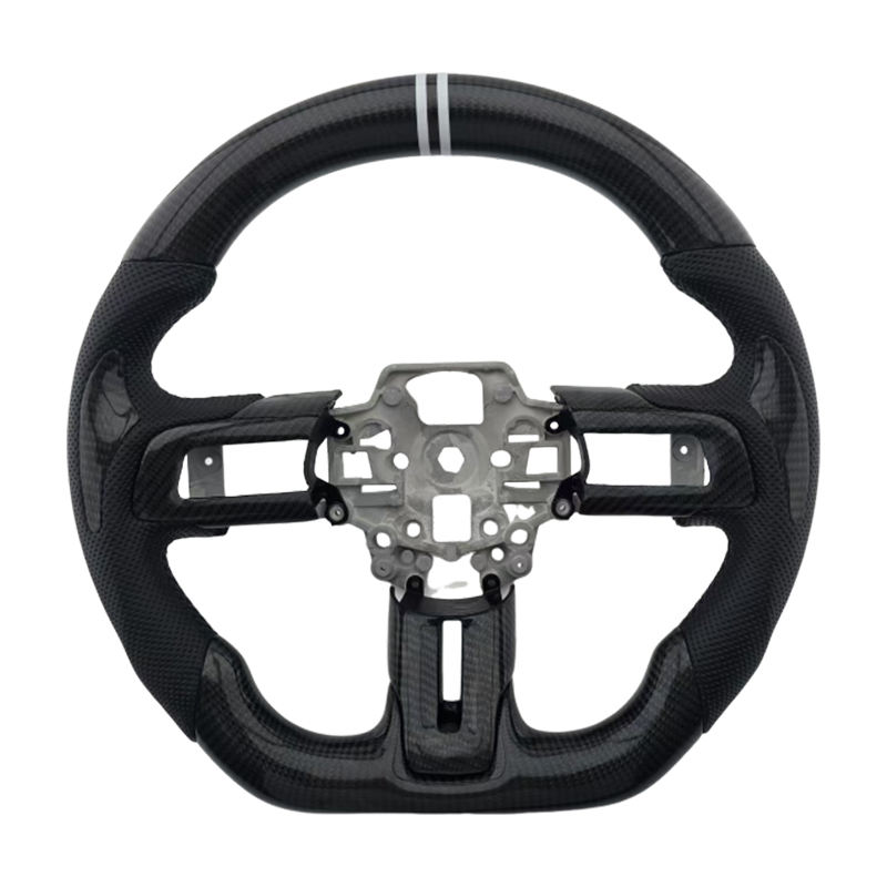 18-22  carbon+leather+white stripe black stitch