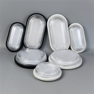 Vòng/Hình dạng hình bầu dục LED chống ẩm Đèn không thấm nước LED vách ngăn 20 Wát IP54 ABS + PS - Product Image 6