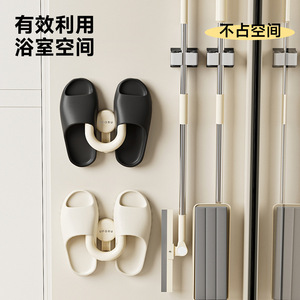 An Zhenya <b>Suction</b> Cup <b>Hook</b> Wall Mounted Round PP Plastic 5kg Load Bearing For <b>Bathroom</b> Toilet Door Back - Product Image 2