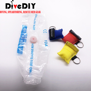 Protector Facial <span class=keywords><strong>Desechable</strong></span> para RCP, Ligero, Portátil, Kit de Emergencia, Primeros Auxilios y Entrenamiento de RCP para Buceadores, DiveDIY - Product Image 3