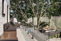 Solution de Projet de Villa au Design Moderne ZD : Balustrade en Verre Laminé Acier Inoxydable 316 2205, Fixation au Sol, Poteau de Clôture de Piscine en Verre