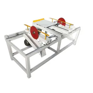 Woodworking Simple Trimming Saw Manual Truncating Saw Wood Double End Push Table Cutting Saw