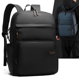 WePower Sac à dos pour homme grande capacité, sacoche étanche pour ordinateur portable, sac de voyage et de transport professionnel, couleur unie noir gris foncé - Product Image 3