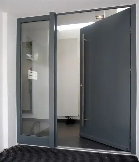 Seeyesdoor-puerta de seguridad Exterior de acero, puerta de entrada personalizada, diseño moderno, a prueba de sonido, fabricante Foshan, 2022