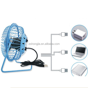 4 "Mùa kim loại cầm tay bàn fan hâm mộ tốc độ cao Bảng Fan Carry xử lý kim loại DC tầng yên tĩnh cái nôi nhỏ tầng fan hâm mộ HJ-4UF - Product Image 3
