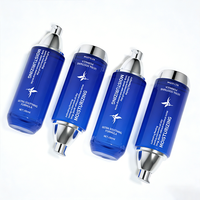 Ensemble de soins de la peau en verre transparent, flacon pompe pour lotion 100 ml, 60 ml, 100 ml, 110 ml, 120 ml, pot de crème pour le visage 30 g, 50 g, emballage cosmétique en gros, en vrac