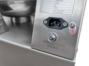 Máquina para picar y mezclar carne, tazón de 5.5L y picadora Buffalo, producción de 176 lbs/h, mezcladora profesional de 370W - Product Image 4