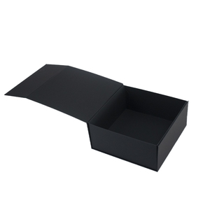 Custom Black Kraft Paper <b>Foldable</b> Gift <b>Boxes</b> with Glossy Lamination Recycled Rigid <b>Boxes</b> for Cosmetic & Skin Care Packaging - Product Image 4