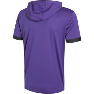 Dehaner Mens <b>Lightweight</b> <b>Hoodie</b> Short Sleeve Solid Color Breathable Workout Sport Sweatshirt Summer Gym Outdoor Wear - Product Image 2