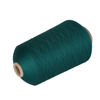 100% Polyester High Elastic High Stretch DTY Fancy Yarn Anti-Bacteria Eco-Friendly Dyed Knitted Yarn for Socks