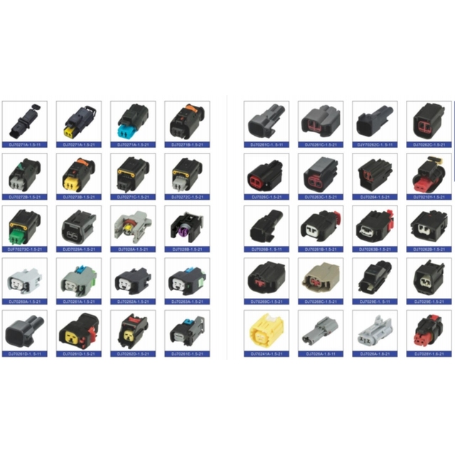 Waterproof Sealed 2-Pin Automotive Connector Male Housing Terminal Wire Harness Plug for Toyota Honda Nissan Fuel Pump Connector