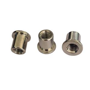 Écrou en T M10x12x8 en acier au carbone nickelé, grade A B, niveau 4.8, pour la fabrication, l'industrie de la construction, norme industrielle - Product Image 3
