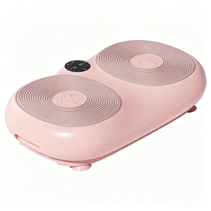 Plataforma Vibratoria Portátil Ajustable al por Mayor, Máquina de Ejercicio de Vibración de Cuerpo Completo, Accesorio de <span class=keywords><strong>Fitness</strong></span> y Masaje, Potencia de 200W - Product Image 2