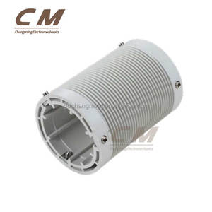 Fabrication d'accessoires motorisés pour rideaux auto-descendants Spirale en plastique <span class=keywords><strong>enrouleur</strong></span> <span class=keywords><strong>de</strong></span> corde à rayures <span class=keywords><strong>de</strong></span> 50mm - Product Image 1