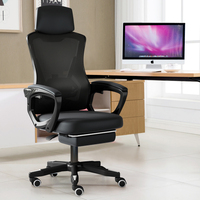 Chaise de bureau inclinable à dossier haut en maille, pivotante, vente directe du fabricant 2024