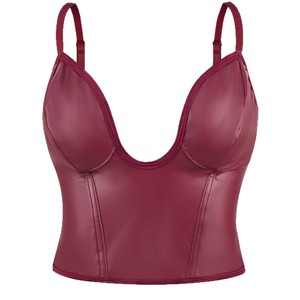 Top Corto da <span class=keywords><strong>Donna</strong></span> Vintage con Fiocco, Monocolore, Modellante, con Bottoni, Scollo a V, Lavorato all'Uncinetto, Stile Canotta, Bestseller Transfrontaliero - Product Image 6