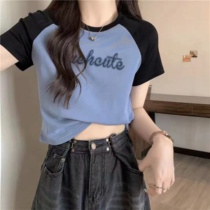 T-shirt da donna in cotone per donna, - Product Image 4