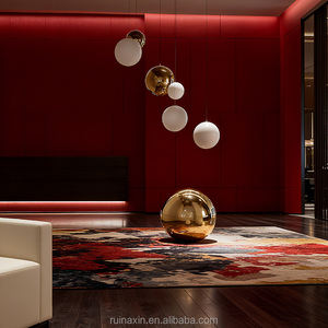 ลูกบอลสแตนเลส201/304แบบกลวงไร้รอยต่อสีทองประดับทรงกลมสำหรับตกแต่งงานปาร์ตี้ - Product Image 4