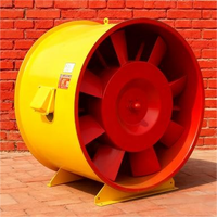 Ventilateur d'évacuation de fumée HTF-I-10, ventilateur d'évacuation de fumée haute température 11KW, centre commercial souterrain résistant aux hautes températures F
